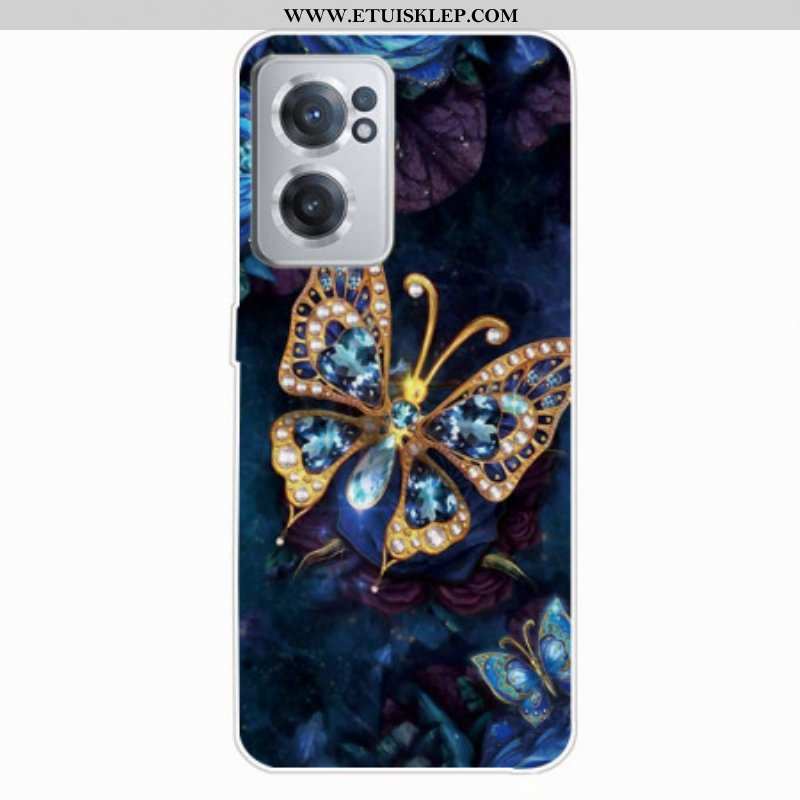 Etui do OnePlus Nord CE 2 5G Świetlisty Motyl
